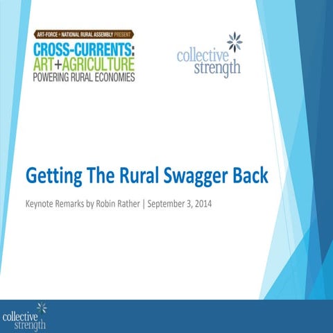 Getting the Rural Swagger Back