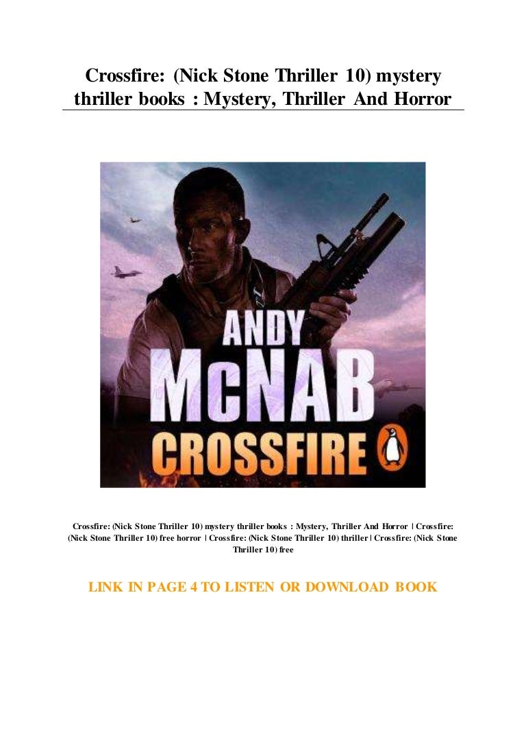 Crossfire (Nick Stone Thriller 10) mystery thriller books