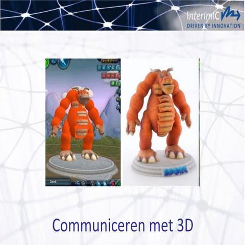 Crossmedia les 11 communicatie in 3 D