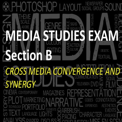 Cross media convergence and synergy essay plan
