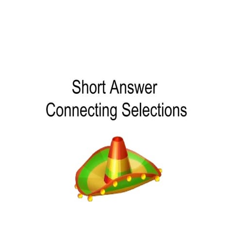 Crossover short answer