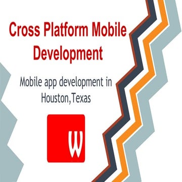 Cross Platform Mobile Development in Houston,Texas