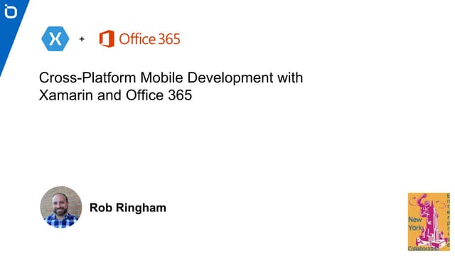Cross platform mobile development with xamarin and office 365