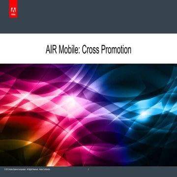 Neha Gupta - AIR Mobile: Cross promotion