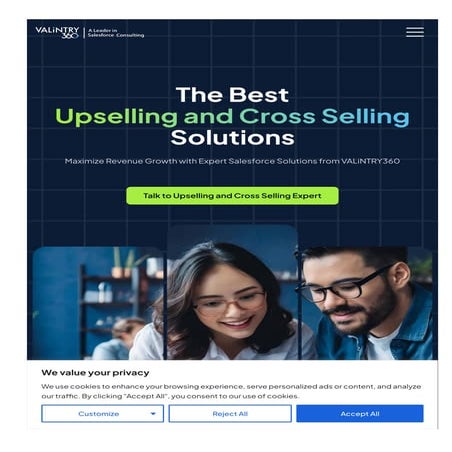 Cross Selling  and Upselling.VALiNTRY360