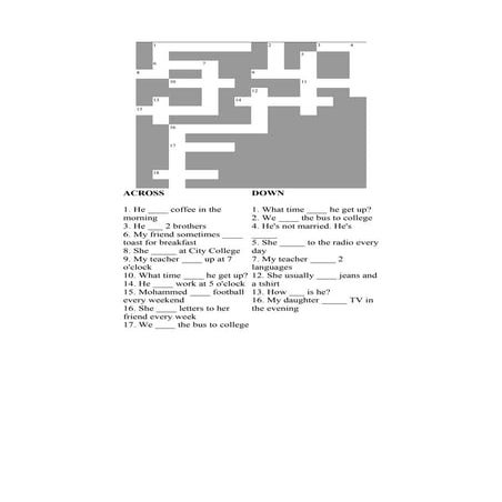 crossword professions | PDF
