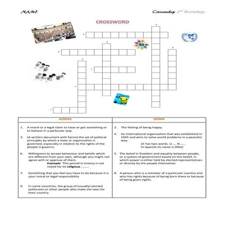 Crossword | PDF