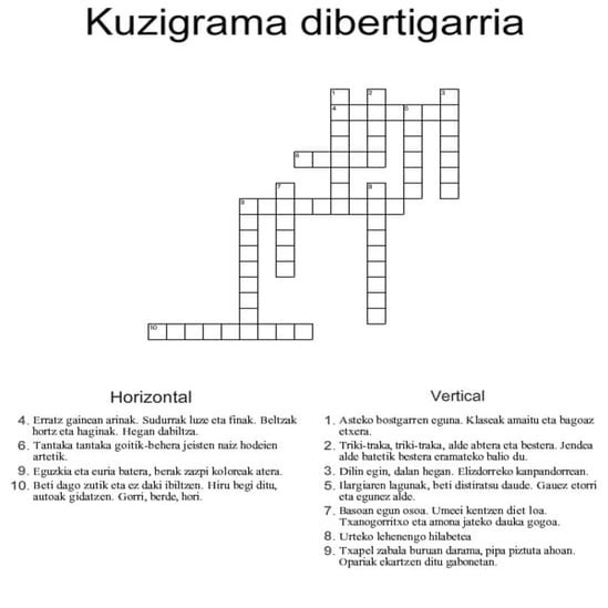 Kruzigrama | PDF