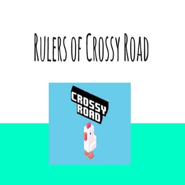 Crossy road