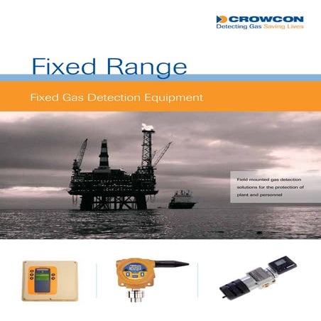 Crowcon Fixed Gas Detectors - Brochure