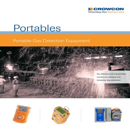 Crowcon Portable Gas Detectors