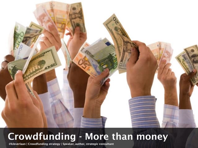 Crowdfunding - more than money - V4...