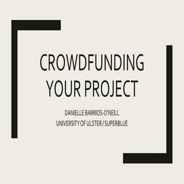 Crowdfunding for Green Projects