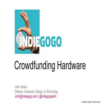 Crowdfunding Hardware