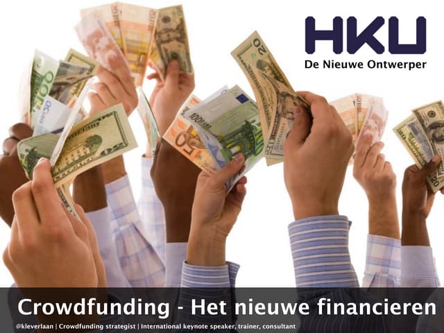 Crowdfunding gastcollege HKU - Het ...