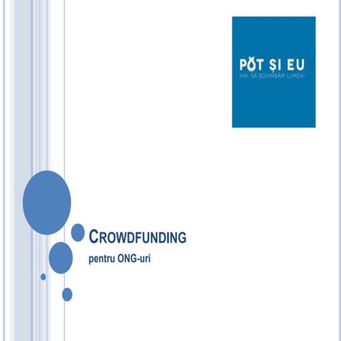 Crowdfunding pentru ONG-uri | PPTX