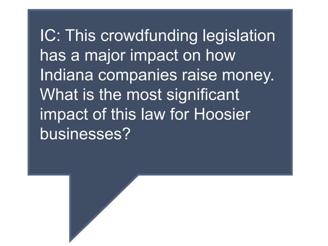 Crowdfunding Discussion with Hannah...