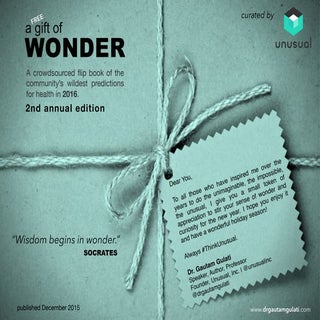 Crowdsourced health predictions for...