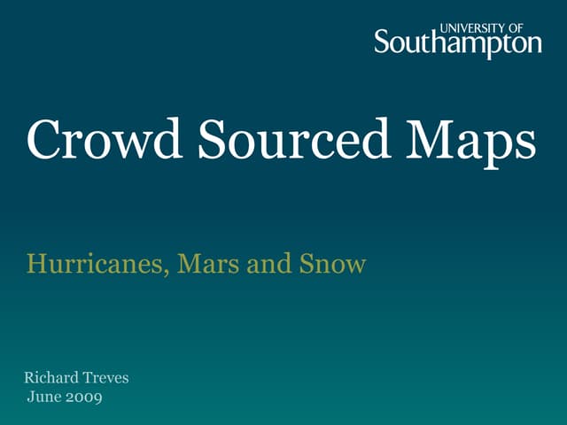 Crowd Sourcing