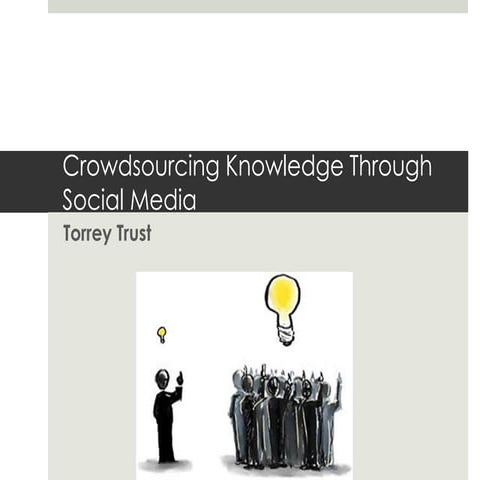 Crowdsourcing Knowledge Through Social Media