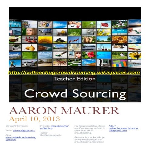 Crowdsourcing handout