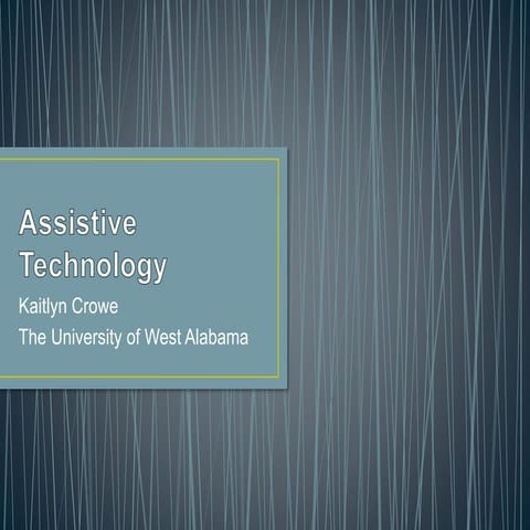 Assistive Technology 