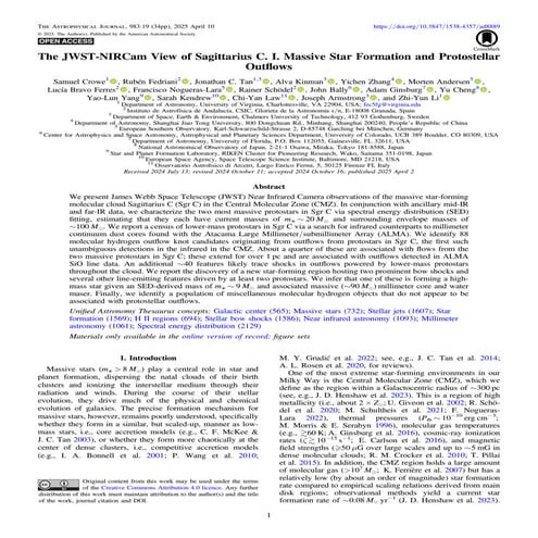 The JWST-NIRCam View of Sagittarius C. I. Massive Star Formation and Protostellar Outflows