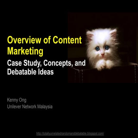 Content Marketing 101: Overview of Content Marketing