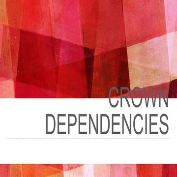Crown dependencies