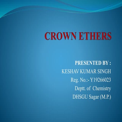 Crown ethers