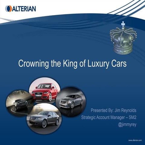 Crowning the King of Luxury Cars - Social Media and the Automotive Industry