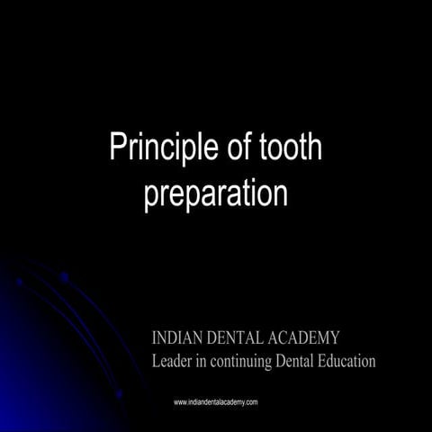 Crown prep / dental implant courses