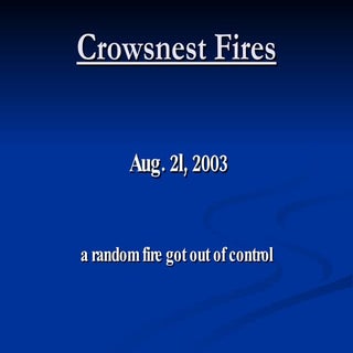 Crowsnest Fire(2)