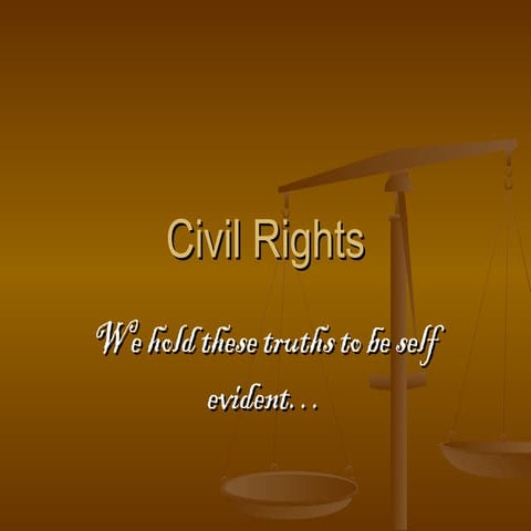 Civil Rights | PPT