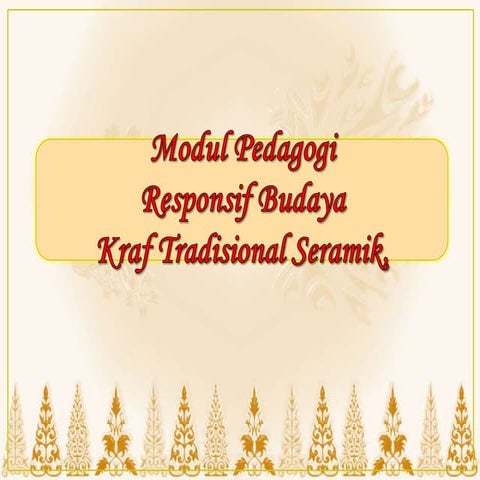 Seni Seramik Slide PPT