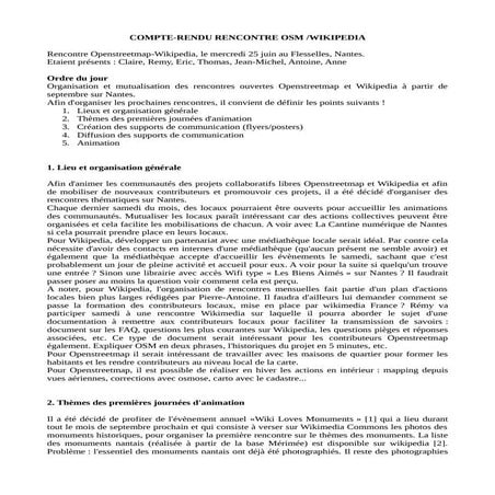 Compte-rendu rencontre OSM/wikipedia Nantes, juin 2014