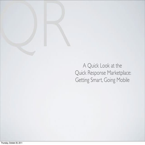 QR Codes &amp; Mobile Marketing for Real Estate