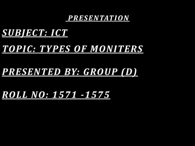 CRT Monitor