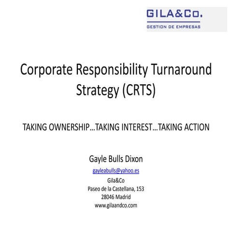 The Rural Banking Turnaround Model | PPTX