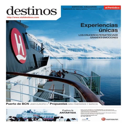 Suplemento Destinos: Cruceros