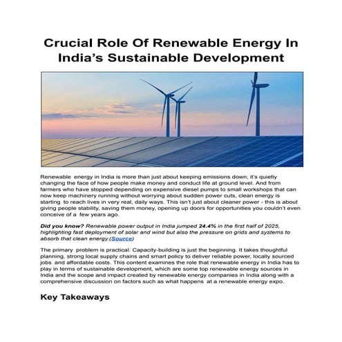 Role of Green Energy in the Sustainable Development of India.pdf