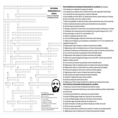 Respuestas Del Crucigrama De La Tabla Periódica De Elementos