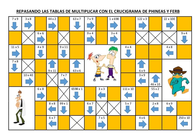 38+ Crucigrama De Multiplicaciones PNG - Semana