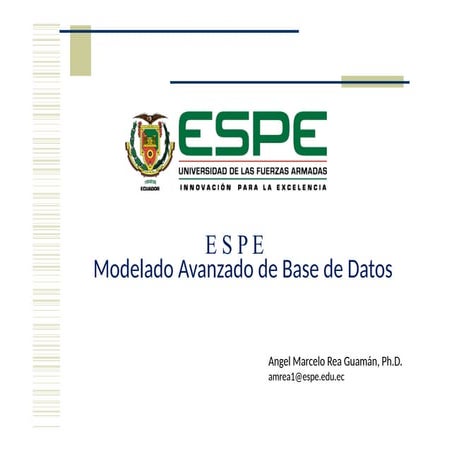 GESTION DE CON Mongo DB UNA REVISON  GENERAL