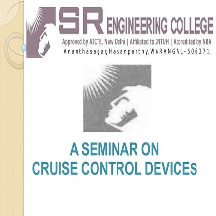 Cruise control devices