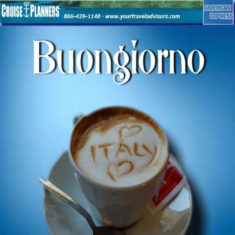 Cruise Planners Amalfi Tour