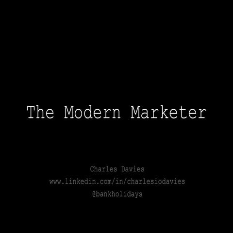 The Modern Marketer