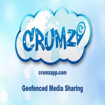 Crumz pitch deck v1.1