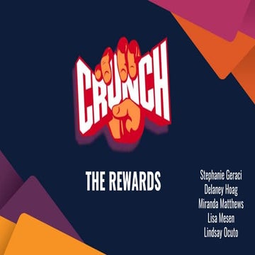 Crunch team 6 slide deck | PPTX