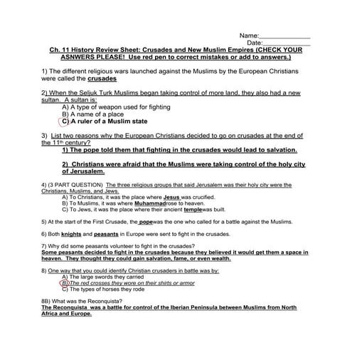 crusades-review-answer-key-pdf